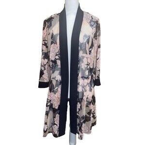 R&M Richard’s Cardigan Women's Size 18W Beautiful Sheer Woman’s Spring